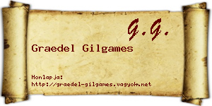 Graedel Gilgames névjegykártya